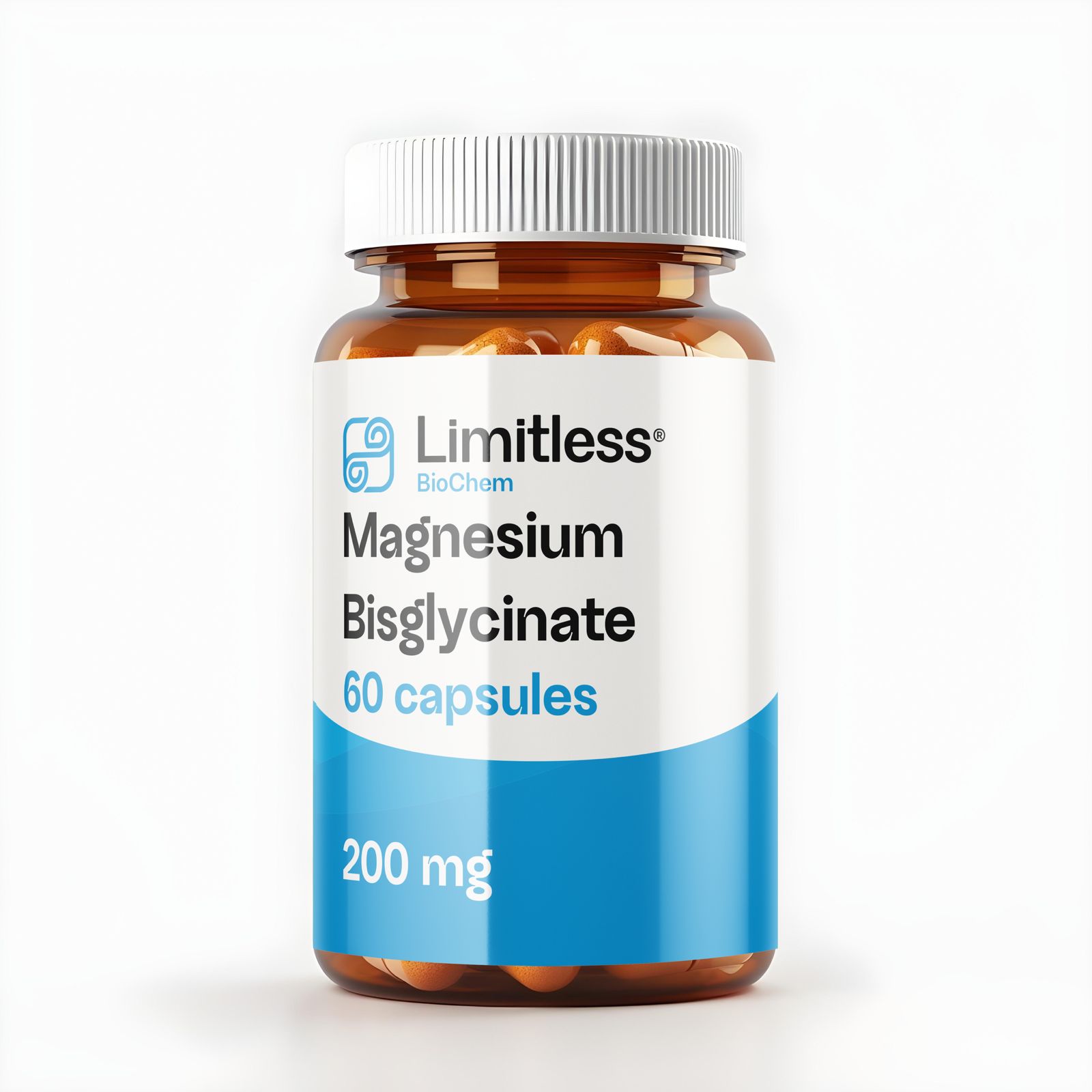 Magnesium Bisglycinate 200 mg – 60 capsules